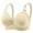 Beige#front closure bras for women, variant on nerohusy Sport Bras for Women Plus Size,Daisy Bras for Older Women,Daisy Bra,Daisy Bra for Seniors Front Closure,Comfortable Convenient No Wire Buckle Bra,Beige,S