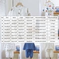 thumbnail image 3 of Quealent Toddler Baby Girl Cotton Linen Button-up Pajamas Bear Print Long Sleeve Kid Sleepwear PJs Set (Blue, 3-4 Years), 3 of 4