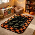 thumbnail image 6 of Zynviq Skeleton Hand Area Rugs 31.5" X 19.7" Halloween Throw Rug Polyester Multicolor Rectangular Washable Small Rug for Dorm, 6 of 8