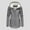 Gray, variant on Babysbule Winter Jackets for Women Womens Warm Long Coat Hoodies Jacket Slim Winter Parkas Outwear Coats Tops With Pockets