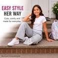 thumbnail image 7 of Forever 21 Girls Sweatpants Cotton Blend Fleece Wide Leg Baggy Pants with Pockets and Elastic Waistband, 7 of 7