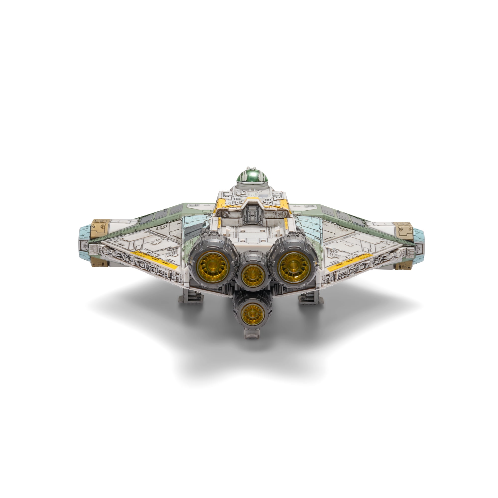 Star Wars Micro Galaxy Ghost 15" Vehicle w/ Motion-Activated Lights, Sounds & 4 Micro Figures