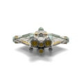 thumbnail image 6 of Star Wars Micro Galaxy Ghost 15" Vehicle w/ Motion-Activated Lights, Sounds & 4 Micro Figures, 6 of 12