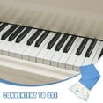 thumbnail image 3 of OULII Home Use Musical Instrument Dust Cover 1Set in Sky-Blue for Piano Keyboards, 3 of 8