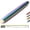 4. Rainbow, variant on Rose Gold Rolling Pin, 16.7 Inches Stainless Steel Matte Finish With Rose Gold Titanium Plating Copper Rolling Pin For Baking, Pizza, Dough, Pie, Cookie, Gift Ideas For Bakers.