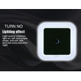 thumbnail image 1 of 4pcs Plug Auto Night Lamp LED Induction Sensor Control Lamp Smart Home Night Light for Baby Bedroom Lamp, 1 of 11