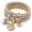Owl, variant on Alloy Three-Color Sets Elasticity Popcorn Corn Chain Crystal Pendant Bracelets-Heart