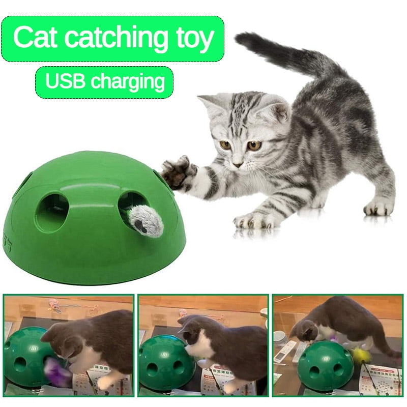 New Cat Toy USB charging Funny Cat Toy Cat Scratching Toy Device