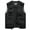 Black, variant on Vest for Men Field Pofessional Emergency Field Fishing Multi Pocket Vest (Green, L)