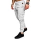 thumbnail image 4 of Hombres Casual Cordón Sólido Sudor Jogging Cargo Fit Jogger Bolsillos Pantalones Pompotops oipoqjl22942, 4 of 4