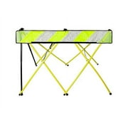 Flex-Safe FS-BN1-60  - Folding Safety Barricade, 5 feet, High Visibility Yellow, with Carry/Storage Bag