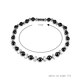 thumbnail image 3 of unidad de collar de cuentas de diamantes de imitación de hematita para terapia magnética para hombres y mujeres, regalo de joyería, 3 of 5