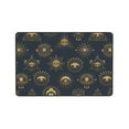 thumbnail image 7 of DouZhe Gold Evil Talisman Eyes Rugs Doormat, Non-Slip Machine Washable Carpets Floor Door Mat , 36" x 24", 7 of 7