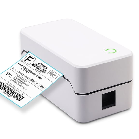 SHUNHENGYE TDL407H Thermal Shipping Label Printer, USB Bluetooth Support, 60M Bluetooth Distance, 40-108mm Paper Width, Compatible with Win/Mac