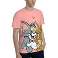thumbnail image 5 of Tom And Jerry Men's T Shirt 3D Graphic Hip Hop Unisex Tees Tops Casual Stylish Crew Neck Short Sleeve, 5 of 8