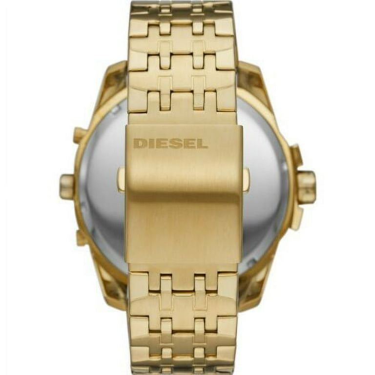 Free Shipping! DIESEL UBER CHIEF MEN'S GOLD TONE STAINLESS Free Shipping! DIESEL UBER CHIEF MEN'S GOLD TONE STAINLESS