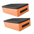 thumbnail image 2 of Almohadilla de caída para levantamiento de pesas Silence Deadlift Pad para entrenamiento de levantamiento de pesas para hombres Naranja Negro, 2 of 8