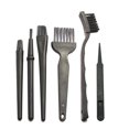 thumbnail image 1 of 6Pcs/lot Wire Brush Set Steel Wires Copper Plated Wire Nylon Rust Scrub Remove Polishing Detail Rust Wire Brush Cleaning Tools6pcsUnited Kingdom He Qiyong unisex, 1 of 1