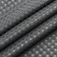 thumbnail image 3 of Teva Solid Waffle Shower Curtain Charcoal, 3 of 4