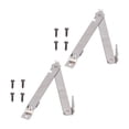 thumbnail image 4 of Door Support Rod, 2 Set Stainless Steel Support Hinges  For Workshop For Office For Home, 4 of 8