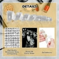 thumbnail image 4 of Maytalsory 4 Rouleaux Ajouter une Touche de Strass Autocollants Diamants Grand 1Ensemble, 4 of 6