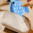 thumbnail image 6 of Amacok 2Pcs Plush Purse Wallet Cartoon Animal Zipper Coin Bag, Cute Whale Shark Coin Purse, Soft Plush Purses, Small Purse Wallets for Women Girls, 6 of 7