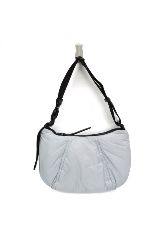 Pre-Owned Moncler SPREAD HOBO SMALL H209B5C00001 Women's Nylon,Canvas Shoulder Bag Black,Light...