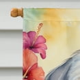 thumbnail image 3 of Lhasa Apso Luau House Flag, 3 of 7
