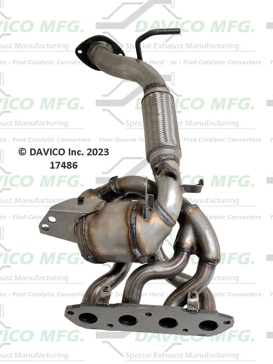 Davico Mfg 17486 Direct-Fit Catalytic Converter