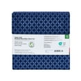 thumbnail image 4 of Mainstays Super Soft Brushed Microfiber Bed Sheet Set, Full, Navy Geo, 4 Piece, 4 of 12
