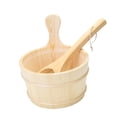 thumbnail image 2 of Pitycbo 4L Wooden Barrel Sauna Accessories Large Capacity Traditional Bathroom Equipment, 2 of 9