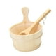 thumbnail image 2 of Barril de sauna de madera de 4L, gran capacidad, portátil, tradicional, accesorios de baño, SPA, 2 of 9
