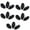 Black, variant on Walbest 15 Pcs Natural Ostrich Feathers Colored Soft Feather for Clothes Wedding Decor