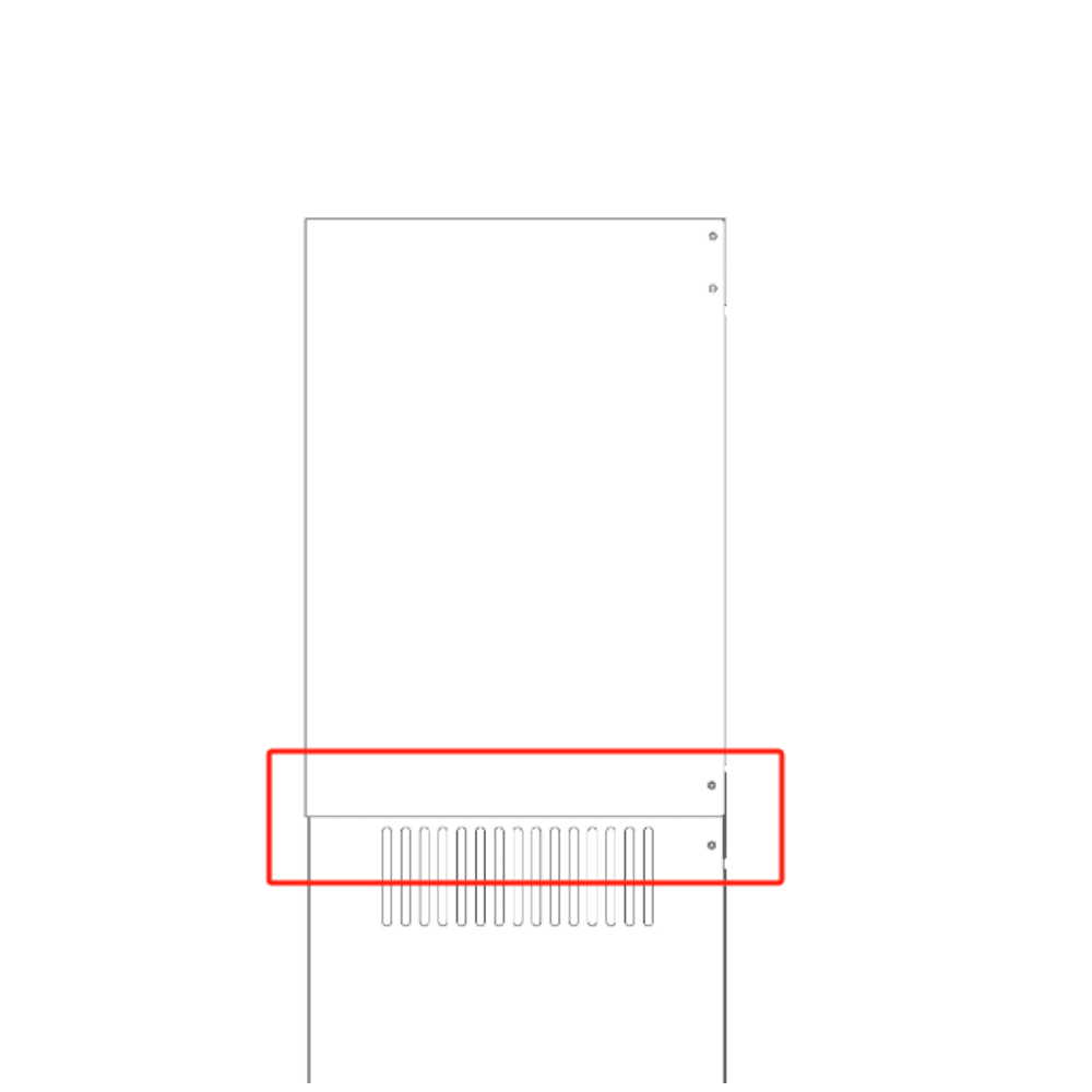 BRANO GS01S Series Flue Extension Kit for 9-10 Ft Ceilings - 15.75 inch Chimney Range Hood Accessory in Stainless Steel (Model: 01SChimney)