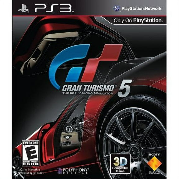 Restored Gran Turismo 5 PlayStation 3 With Manual And Case (Used)