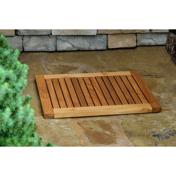 Jakarta Teak Wood Shower Mat