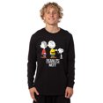 thumbnail image 2 of Peanuts Neff Men's Snoopy And Friends Adult Long Sleeve Graphic Print T-Shirt, 2 of 6