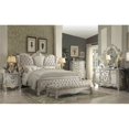 thumbnail image 2 of ACME Versailles Upholstered Queen Bed in Ivory and Bone White, 2 of 2