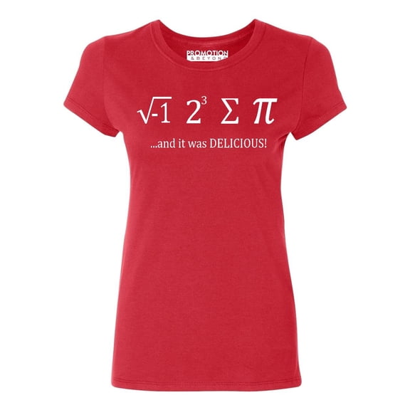 P&B I Ate Some Pie It was Delicious Women's T-shirt, Red, 3XL