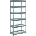 thumbnail image 3 of Global Industrial Extra Heavy Duty Shelving 36"W x 18"D x 60"H With 6 Shelves, Wire Deck, Gry, 3 of 3