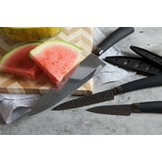 Thyme & Table Titanium Coated Stainless Steel Knives with Gunmetal, 3 Piece