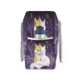 thumbnail image 3 of DIXRUYEE Beach Cooler Travel Tote Bags Beach Bag Fashion Foxes in Cosmic Harmony Printed, 3 of 7
