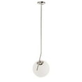 thumbnail image 6 of Home Decorative Ryland 1 Light Chrome And Frosted White Glass Pendant, 6 of 7
