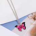 thumbnail image 4 of Collier Chaîne Papillon Mignon Bling Bijou Collier Pendentif Collier pour Femmes, 4 of 5