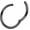 Black Ring - 16G-Dia.10MM, variant on 16G Single/Double/Triple Hoop Titanium Seamless-Hinged-Piercing Segment-Clicker Nose-Ring-Hoop : Inner Diameter 8mm 10mm Cartilage Earring for Women and Men(16G-Dia.10MM)[v5676]