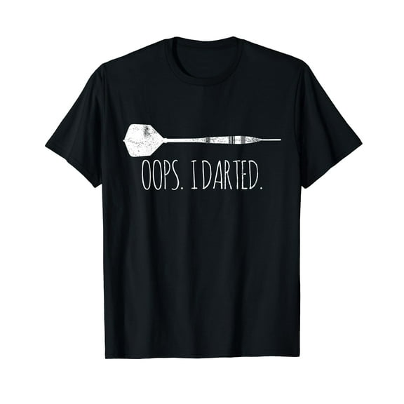 Darts Dart T-Shirt Black Tee