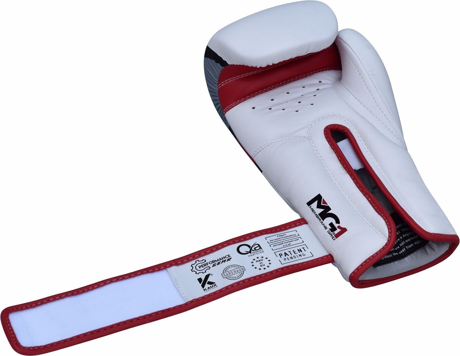 RDX Boxing Gloves for Training Muay Thai Maya Hide Leather Mitts for Fighting, Kickboxing, Sparring EGO Gloves for Punch Bag, Focus Pads, Thai Pad, Grappling Dummy and Double End Ball Punching