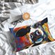 thumbnail image 5 of Fotbe Cow Funda de Almohada Decorativa Estilo Occidental, Lujo en Algodón, Fundas para Almohadas King, Cojín Estampado para Decoración del Hogar-14"x20", 5 of 6