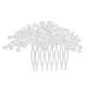 thumbnail image 1 of EeaseMX Elegante peineta con diamantes de imitación y flores para el cabello, horquilla para novia, accesorio para el cabello, 1 of 7