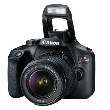 Canon EOS Rebel T100 DSLR Camera w/EF-S 18-55mm F/3.5-5.6 DC Lens - (International Version)